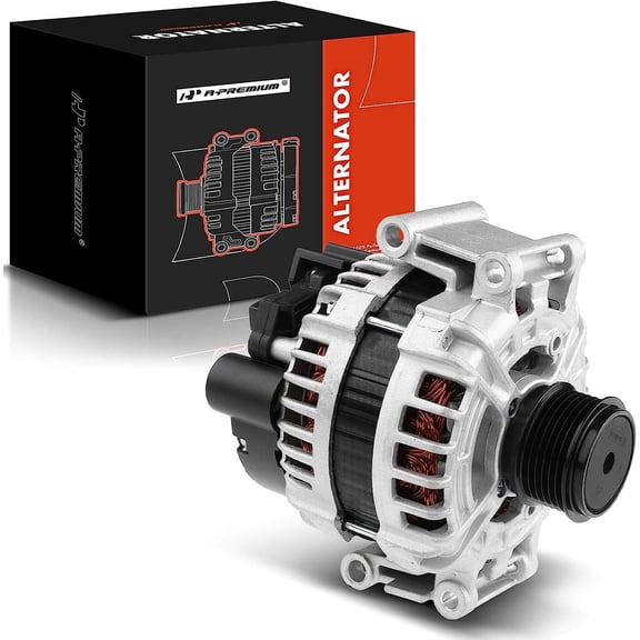 A-Premium Alternator with 150A 12V CW for Audi A4 A4 Quattro A5 A5 Quattro Q5 - 2013-2014 - 1.8L 2.0L