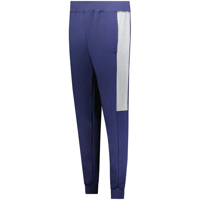 Augusta Sportswear Men's Three-Season Jogger, Navy/Grey Heather, X-Large