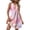 Light pink, variant on WTOBBY Women's Fashion Casual Printed V-Neck Button Vest Sleeveless Dress with Pocket, Tie-Dye Colorful Print for Summer Wear, Comfortable and Stylish for Beach and Outings,Black L