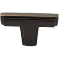 thumbnail image 7 of Jeffrey Alexander 259 Lexa 2" Rectangular Retro Glam "T" Bar Linear Cabinet Knob / Drawer, 7 of 7