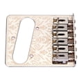 thumbnail image 1 of Eigraketly Rodillo de un solo puente, equipo Musical eléctrico, accesorios mejorados, pieza reemplazada profesional de 6 cuerdas, marco resistente, sillín Accesorios para instrumentos musicales Eigraketly OD025855-00, 1 of 6