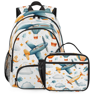Hurley Men's One & Only Backpack and Lunch Set, Midnight/Teal, One