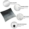thumbnail image 4 of Acheng  Ombre Black Grey White Galaxy Throw Pillow Covers for Couch Sofa Bed, Set of 2 Modern Decorative Pillows Cushion Covers, Abstract Art Space Outer Sky Pillow White, 4 of 6
