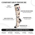 thumbnail image 2 of Pofeuu Panda Ice Creams Donuts Print Compression Socks for Women & Men Circulation - Best Support for Nurses,Running,Athletic,Sports, 2 of 7