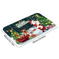 thumbnail image 2 of YgkuHd Christmas Decoration Merry Christmas Welcome Doormats Indoor Home Carpets Decor 40x60CM, Christmas Clearance, 2 of 5