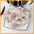 thumbnail image 2 of Butterfly Napkins 60pcs Purple Floral Napkins Disposable for Wedding/Garden Theme Party, 2 of 6