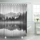 thumbnail image 1 of Cortina de baño ABPHQTO con reflejos de los Alpes del Sur en el lago Matheson Nueva Zelanda 165x180 cm, 1 of 2