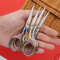 thumbnail image 2 of Vintage Embroidery Scissors Sewing Shears Fabric Cutter Retro Shear Needlework Scissors Pruning Tailor Scissor Stationery KnifeRussian Federation He Qiyong unisex, 2 of 2
