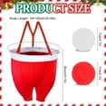 thumbnail image 2 of Karjiaja Papá Noel Pants, juego de lanzar bolas de nieve con 20 bolas, 60 cm, 2 of 6