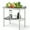Silver 30"x24", variant on 48"x24" Commercial Stainless Steel Prep Table – Heavy-Duty with Backsplash & Adjustable Undershelf