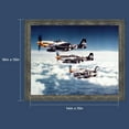 thumbnail image 5 of P-51 Mustang Plane, Aviation Picture Frame, 2113, 5 of 6