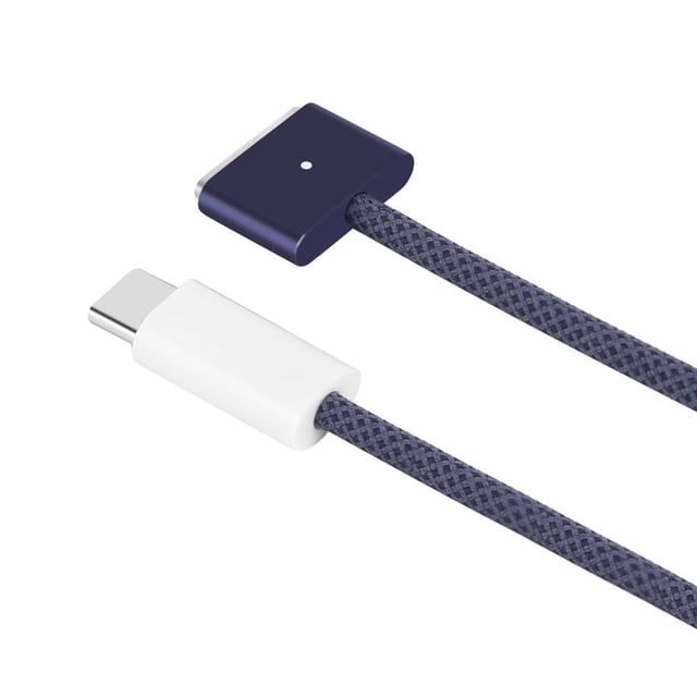 Cable de carga rápida tipo C macho a magnético 3 para MacBook Air/Pro 2021 2022 2023