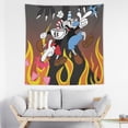 thumbnail image 3 of Cuphead Game Tapestry Luxury Wall Hanging Tapestries Decoration For Living Room Bedroom Dormitory Mural Blanket Wall Art Tapestry, 3 of 8
