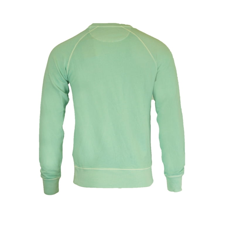 Gant Men s Sunbleached Crew Neck Sweatshirt Medium Opal Green Walmart