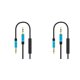 thumbnail image 4 of Matsuzay Sistema estéreo para automóvil Cable Computadora Auriculares Manos libres Llamada telefónica Control de cable Conector de 3,5 mm Cable de Type6 NO6, 4 of 5