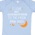 thumbnail image 4 of Inktastic I Love My Godmother to the Moon and Back Boys or Girls Baby Bodysuit, 4 of 5
