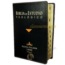 Biblia de Estudio Teologico Pastoral RV1960 con indice - Theological Study Bible