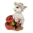 thumbnail image 2 of Animal conejo en forma de planta maceta contenedor decoración del hogar Zulema Maceta suculenta, 2 of 8