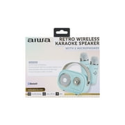 Aiwa Retro Wireless Karaoke Speaker, Mint, AI6028-MNT