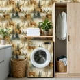 thumbnail image 4 of Peel and Stick Wallpaper 17.7in x 9.8ft Seamless Forest Deer Pine Trees Misty Contact Paper Vinyl Self-Adhesive Removable Wall Paper for Bedroom DIY Home Decor Renter Friendly, 4 of 8
