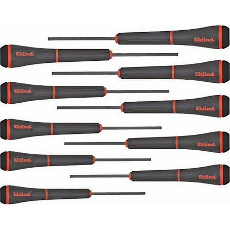 

1PK Eklind 92300 PSD Hex Precision Screwdriver - 10pc set SAE Inch Sizes .028-5/32