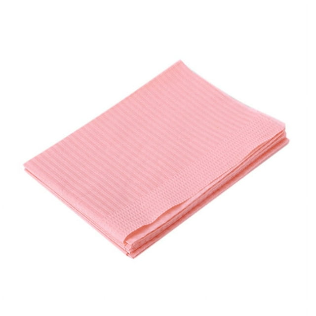 Bavoirs à Ongles Jetables, 125 Pcs Nappe Jetable Serviettes à Ongles Simples Serviette de Table à Ongles Performance Solide