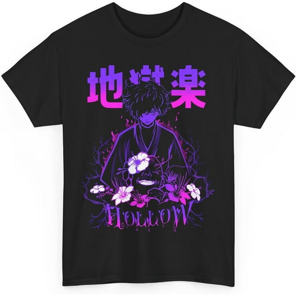 Hell's Paradise Gabimaru Anime T-Shirt ParadiseLegendary Ninja Survivor Hell Aesthetic Dynamic Warrior Manga Unisex T-Shirt