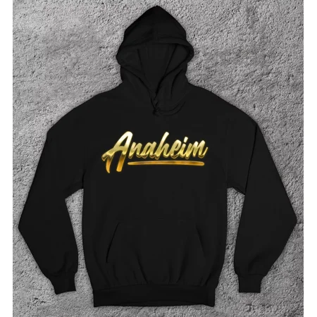 City Of ANAHEIM California CA Hoodie Sweatshirt Orange County SoCal 714