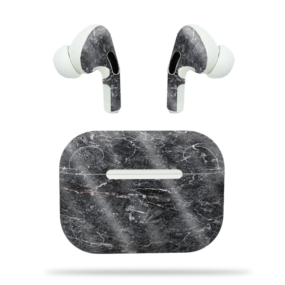 Mightyskins Glossy Glitter Skin For Apple Airpods Pro Onyx Marble Durable High Gloss Glitter Finish Easy To Apply And Change Style Made In The Usa Walmart Com Walmart Com