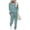 Striped Fruit Green, variant on PRETTYGARDEN Women Fall 2 Piece Lounge Outfit Long Sleeve Tops High Waisted Jogger Pants Set Spring Travel Clothes Tracksuit