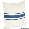 thumbnail image 1 of Saro Lifestyle Striped Design Jute Down Filled Throw Pillow, 1 of 5
