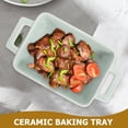 thumbnail image 3 of 1 Pc Practical Cake Tray Multipurpose Bread Tray Baked Cheese Rice Bowl, 3 of 8