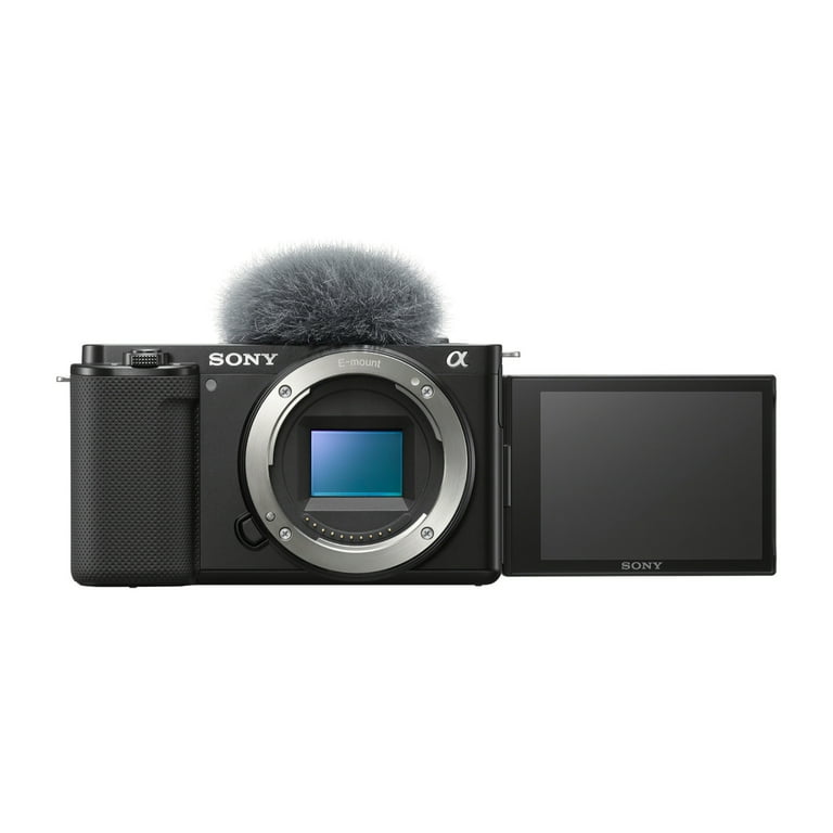 Sony Alpha ZV-E10 APS-C (Black) with 11mm F1.8 Lens and