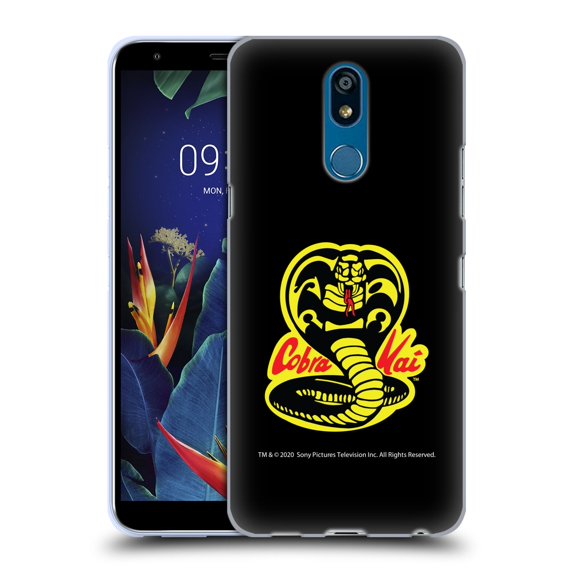 Head Case Designs Officially Licensed Cobra Kai Graphics Logo Soft Gel Case Compatible with LG LG K40 / K12 Plus