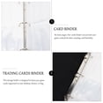 thumbnail image 2 of MasteelfCA Cards Binder Trading Cards Baseball Cards Binder Organizer Game Cards Storage Album, 2 of 7