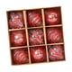 thumbnail image 3 of Bolas colgantes navideñas,Adornos de bolas navideñas Bolas colgantes navideñas,Adornos colgantes para el árbol de Navidad,Adornos para árbol de Navidad irrompibles de 3,15 Rojo, 3 of 9