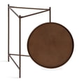 thumbnail image 2 of Kate and Laurel Ulani Modern Metal Round Nesting Side Table, Set of 2, Bronze, Glam End Tables, 2 of 7