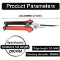 thumbnail image 2 of Jinsinto 200mm Stainless Steel Garden Grafting Tool Kit, 2 of 5