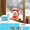 thumbnail image 2 of Under 10 Stickers Xmas Window Double-sided Static 11PC Christmas Wall Stickers Glass Stickers Wall Sticker, 2 of 6