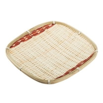 Guyelim Dried Fruit Tray Dried Fruit Tray Desktop Candy Tray Bamboo Snack Storage Dish Exquisite Plate
