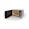 thumbnail image 2 of Premium Microwave Silver 0.7 cu ft 700 W 10 Power Levels Digital Control, 2 of 2