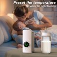 thumbnail image 6 of Portable Bottle Warmer for Travel, Rapid Warming with Battery-Powered Temperature Display, Waterless Milk Warming for Comfortable Baby Feeding On The Go, 6 of 10