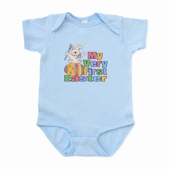 CafePress - 1St Easter Bunny Egg Infant Bodysuit - Baby Light Bodysuit, Size Newborn - 24 Months