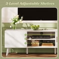 thumbnail image 2 of Amadwell Mid Century TV Stand for 60" TVs, Adjustable Shelf, 54 inch Media Console for Living Room, 2 of 9