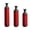 Red Industrial Style, variant on NestVita Tall Decorative Art Deco Blue Metal Floor Vases, Set of 3
