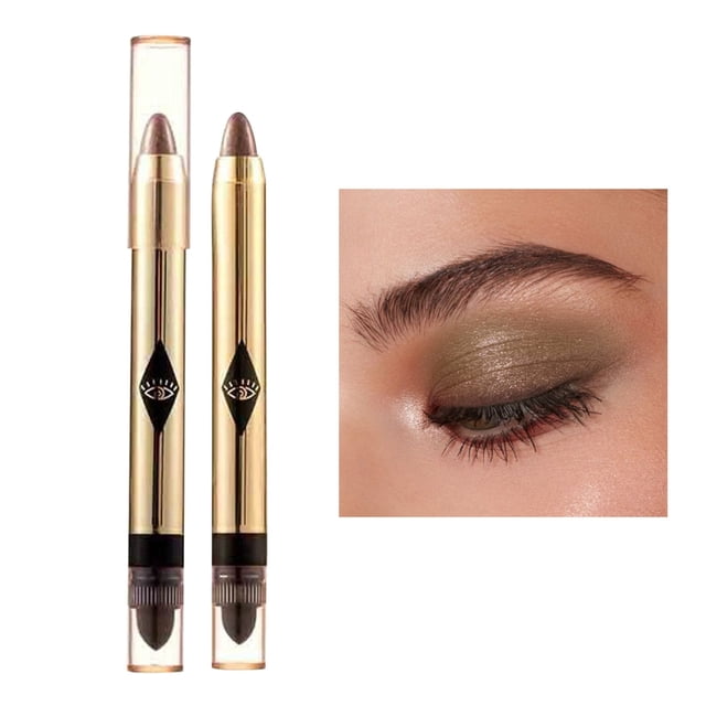 Waterproof Highlighter Eyeshadow Pencil Cosmetic Glitter Eye Shadow Pen Eyebrow Color Pencil Easy To Wear, Makeup Eye Shadow