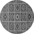 thumbnail image 1 of Ahgly Company Indoor Round Persian Gray Traditional Area Rugs, 6' Round, 1 of 1