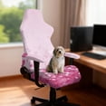 thumbnail image 3 of Xixirimido Gaming Chair Covers with Armrest Covers 4Pcs Stretch Game Computer Office Chair Slipcovers Rotating Armchair Protective Cover, Heart Shapes Pink, 3 of 8