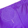 thumbnail image 4 of Kids Girl Elastic Waist Shiny Metallic Ballet Dance Shorts Bottoms for Sports Yoga Gymnastic Workout, 4 of 5