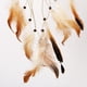 thumbnail image 3 of Artesanías de Plumas de Pared Colgante Perfecl Decoración para Hogar Aro de Hierro 20cm, 3 of 8